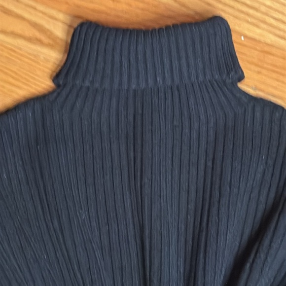 Zara cropped black turtleneck ribbed sweater
Sz S - Picture 3 of 8